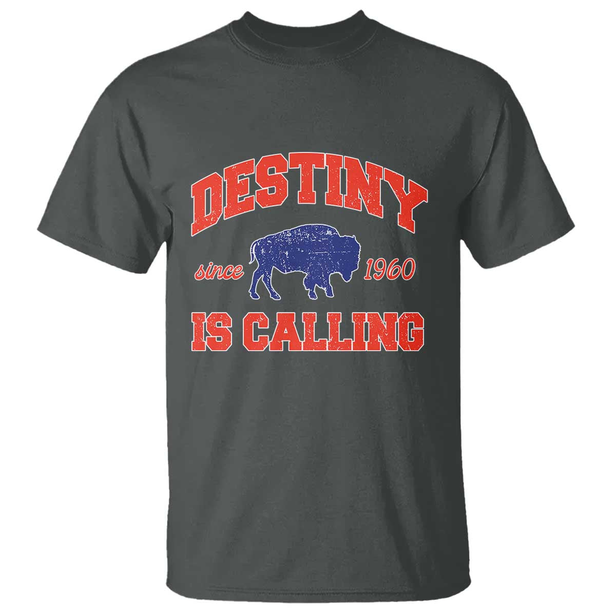 BFB Game Day T Shirt Vintage Destiny is Calling Victory Monday TS10 Dark Heather Print Your Wear
