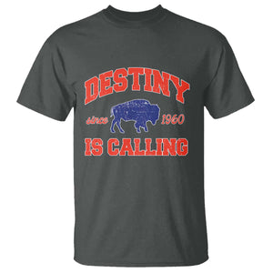 BFB Game Day T Shirt Vintage Destiny is Calling Victory Monday TS10 Dark Heather Print Your Wear