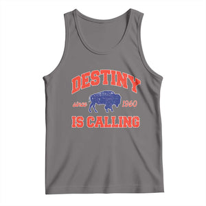 BFB Game Day Tank Top Vintage Destiny is Calling Victory Monday TS10 Deep Heather Print Your Wear