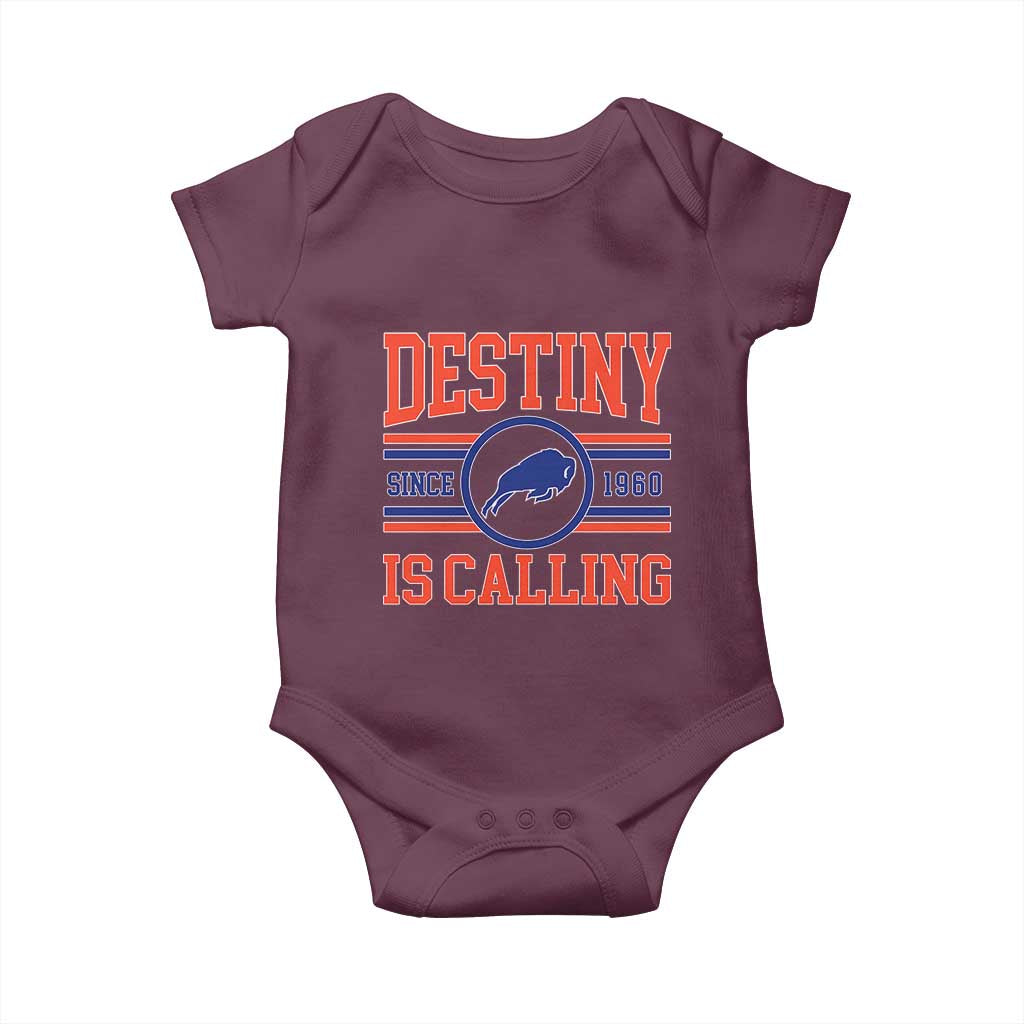 BFB Football Baby Onesie Funny Vintage 90s TS10 Maroon Print Your Wear