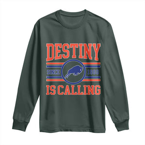 BFB Football Long Sleeve Shirt Funny Vintage 90s TS10 Dark Forest Green Print Your Wear