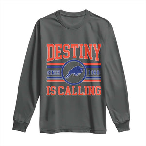 BFB Football Long Sleeve Shirt Funny Vintage 90s TS10 Dark Heather Print Your Wear