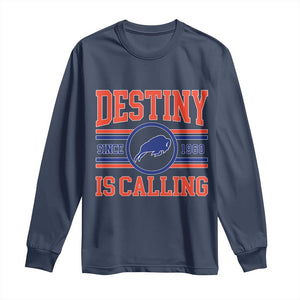 BFB Football Long Sleeve Shirt Funny Vintage 90s TS10 Navy Print Your Wear