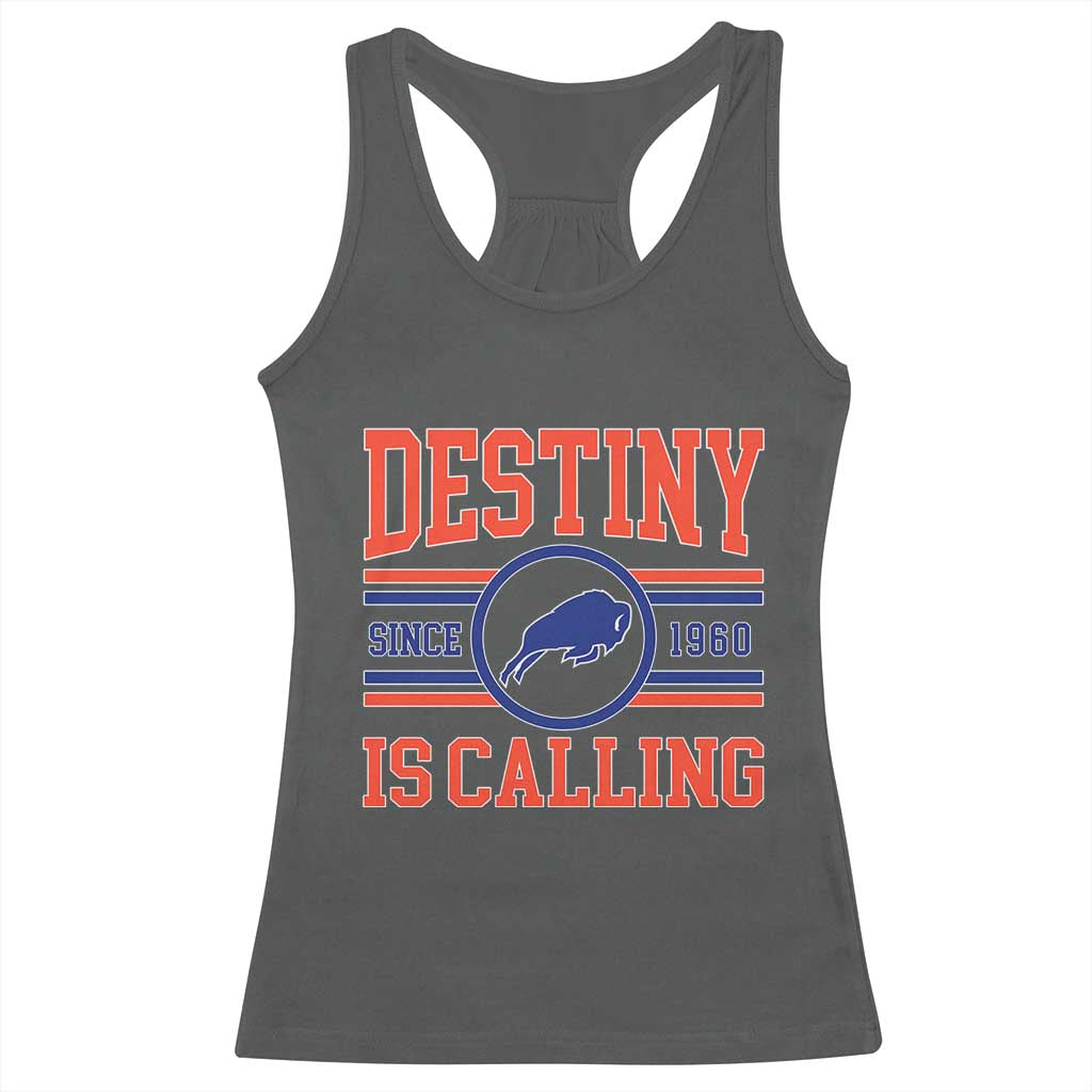 BFB Football Racerback Tank Top Funny Vintage 90s TS10 Dark Heather Print Your Wear