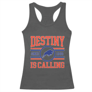 BFB Football Racerback Tank Top Funny Vintage 90s TS10 Dark Heather Print Your Wear