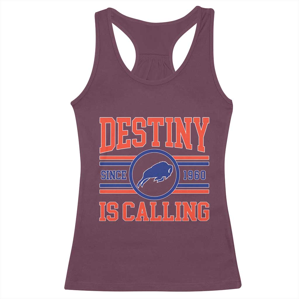 BFB Football Racerback Tank Top Funny Vintage 90s TS10 Maroon Print Your Wear