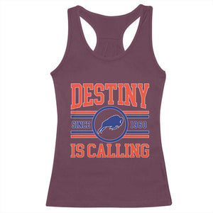 BFB Football Racerback Tank Top Funny Vintage 90s TS10 Maroon Print Your Wear