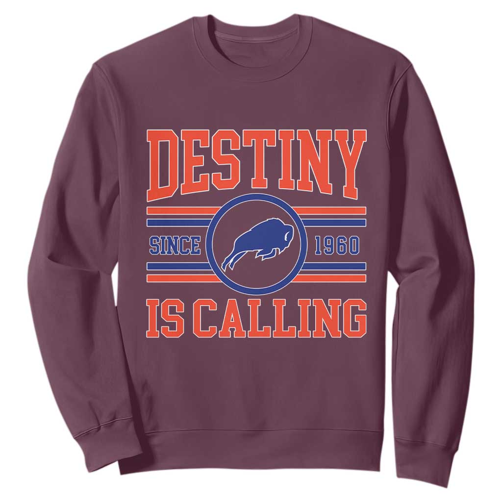 BFB Football Sweatshirt Funny Vintage 90s TS10 Maroon Print Your Wear