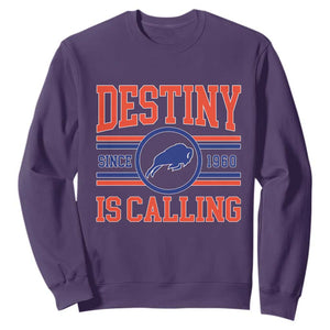 BFB Football Sweatshirt Funny Vintage 90s TS10 Purple Print Your Wear