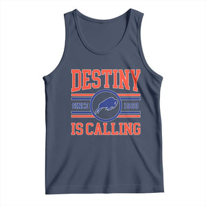 BFB Football Tank Top Funny Vintage 90s TS10 Navy Print Your Wear