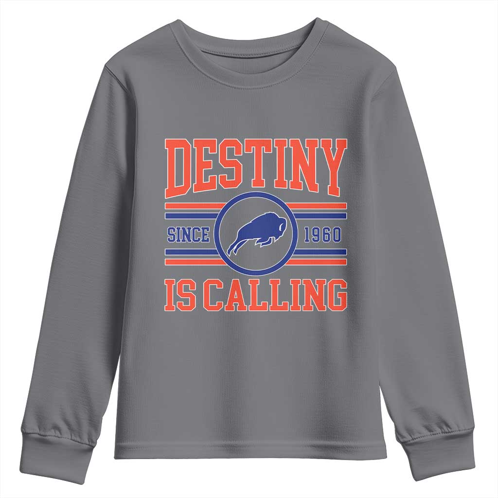 BFB Football Youth Sweatshirt Funny Vintage 90s TS10 Charcoal Print Your Wear