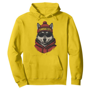 KC Game Day Hoodie Vintage Retro Football Mascot TS10 Daisy Print Your Wear