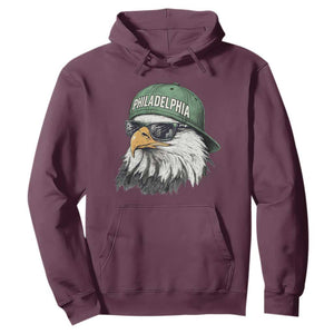 EF Game Day Hoodie Retro Sports Fan TS10 Maroon Print Your Wear