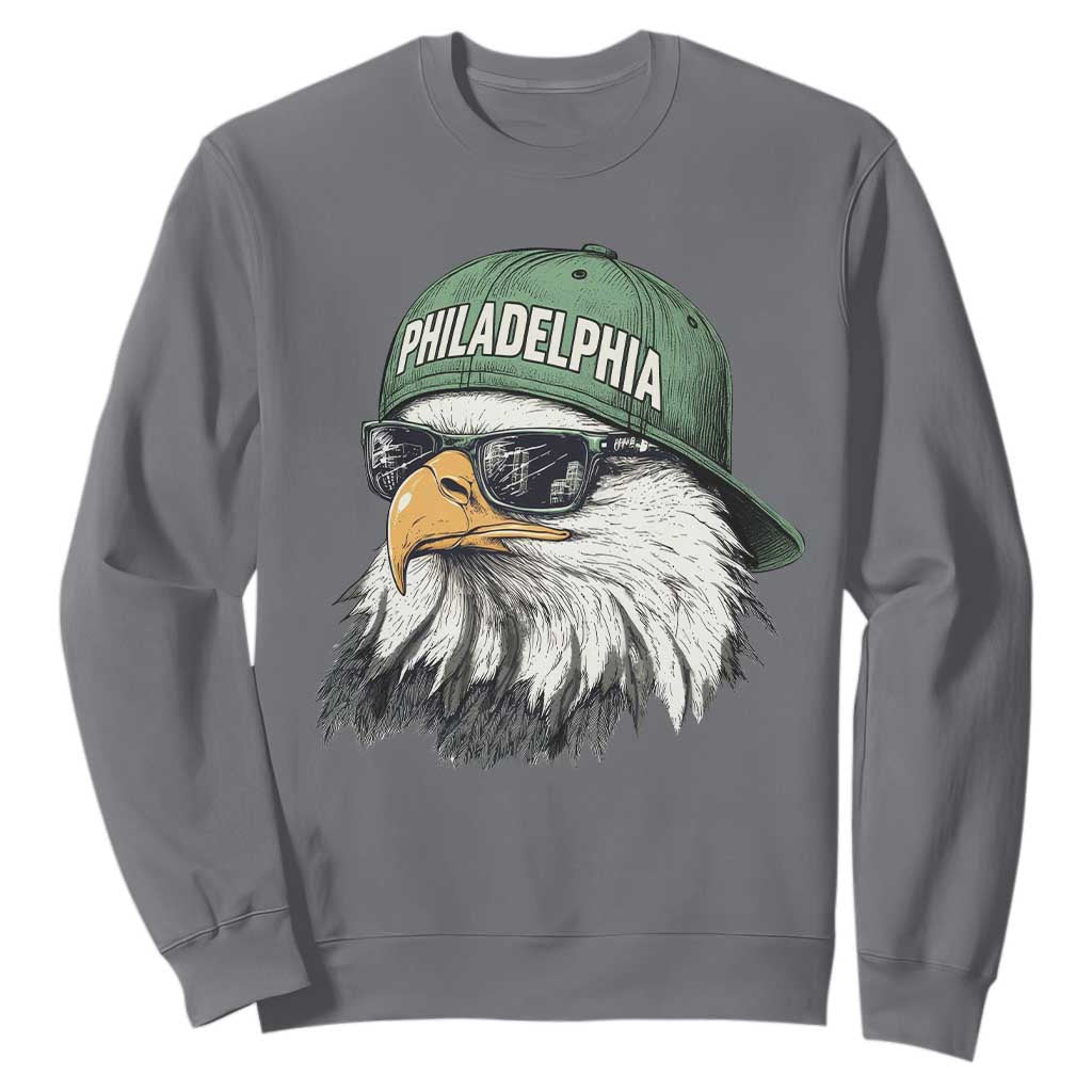 EF Game Day Sweatshirt Retro Sports Fan TS10 Charcoal Print Your Wear