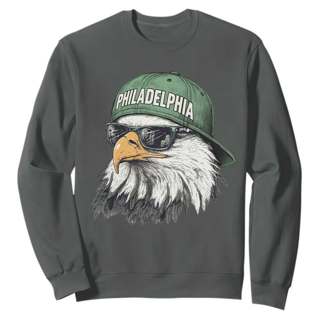 EF Game Day Sweatshirt Retro Sports Fan TS10 Dark Heather Print Your Wear
