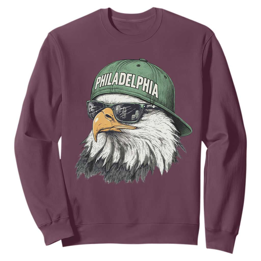 EF Game Day Sweatshirt Retro Sports Fan TS10 Maroon Print Your Wear