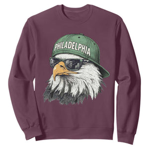 EF Game Day Sweatshirt Retro Sports Fan TS10 Maroon Print Your Wear