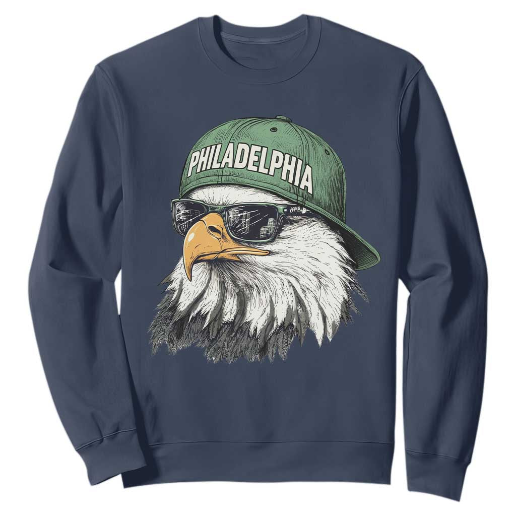 EF Game Day Sweatshirt Retro Sports Fan TS10 Navy Print Your Wear