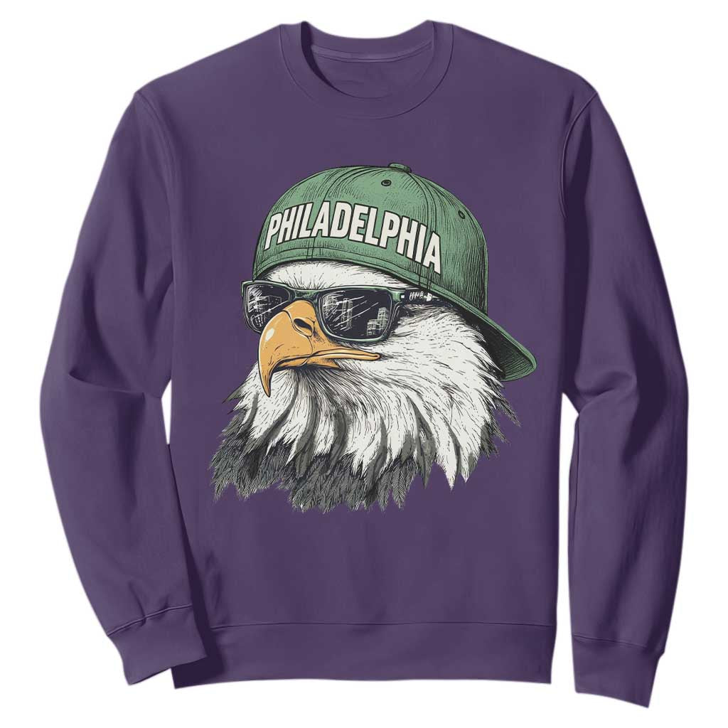 EF Game Day Sweatshirt Retro Sports Fan TS10 Purple Print Your Wear
