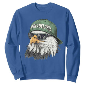 EF Game Day Sweatshirt Retro Sports Fan TS10 Royal Blue Print Your Wear
