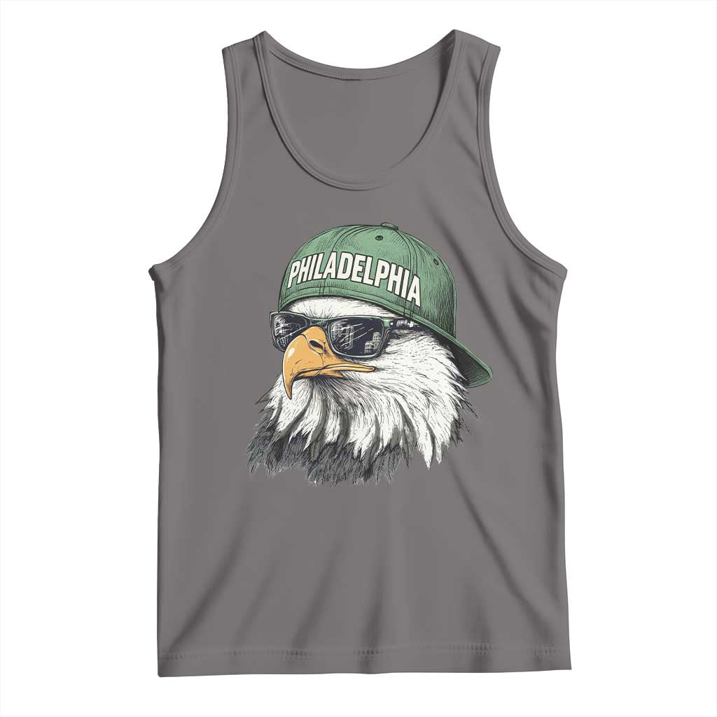 EF Game Day Tank Top Retro Sports Fan TS10 Deep Heather Print Your Wear