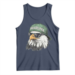 EF Game Day Tank Top Retro Sports Fan TS10 Navy Print Your Wear