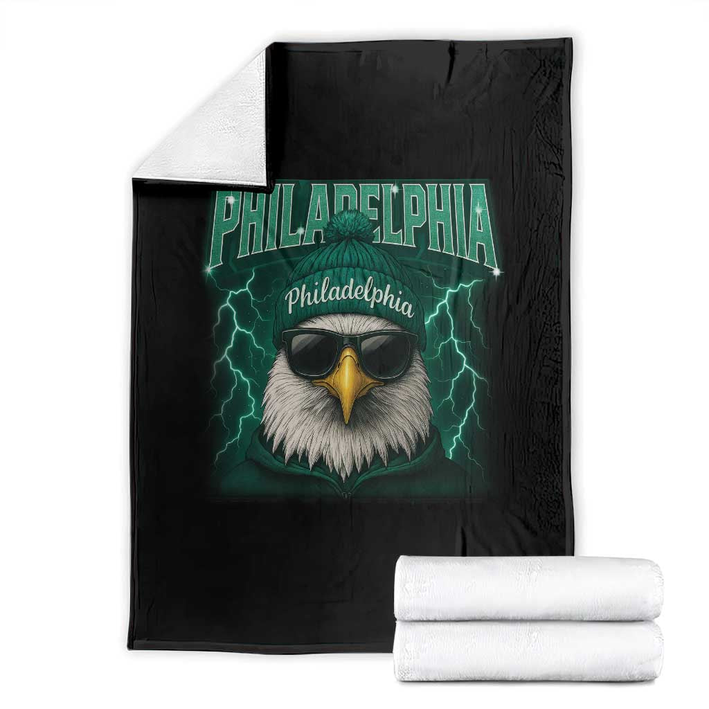 EF Game Day Throw Blanket Retro Bootleg Sports Fan TS10 Black Print Your Wear
