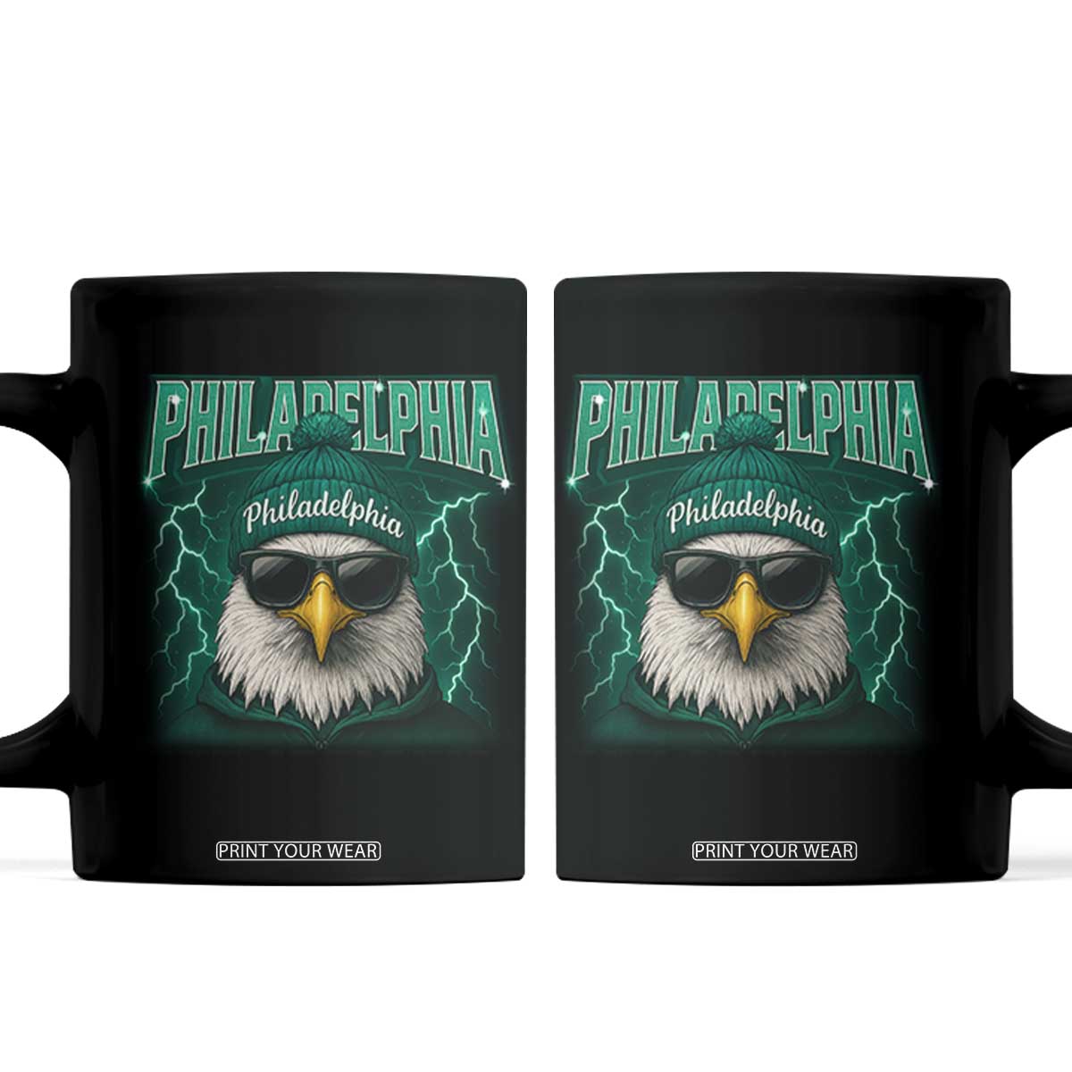 EF Game Day Coffee Mug Retro Bootleg Sports Fan TS10 Black Print Your Wear