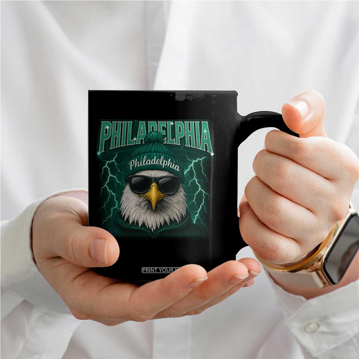 EF Game Day Coffee Mug Retro Bootleg Sports Fan TS10 Print Your Wear