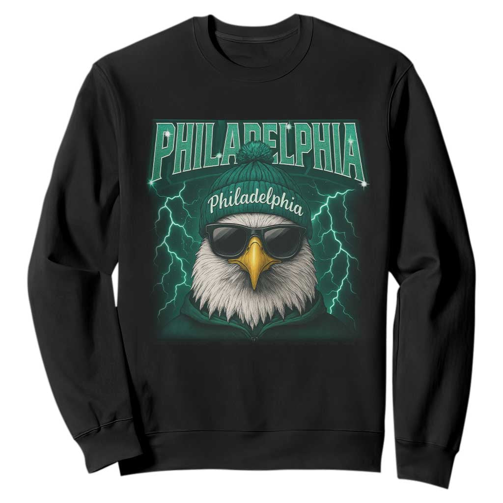 EF Game Day Sweatshirt Retro Bootleg Sports Fan TS10 Black Print Your Wear