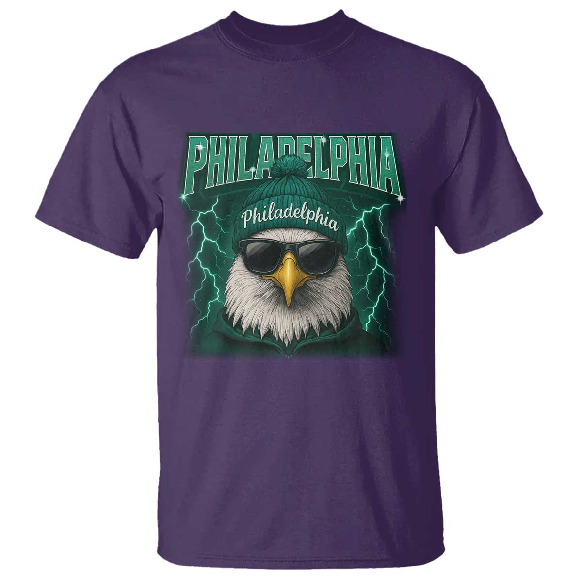 EF Game Day T Shirt Retro Bootleg Sports Fan TS10 Purple Print Your Wear