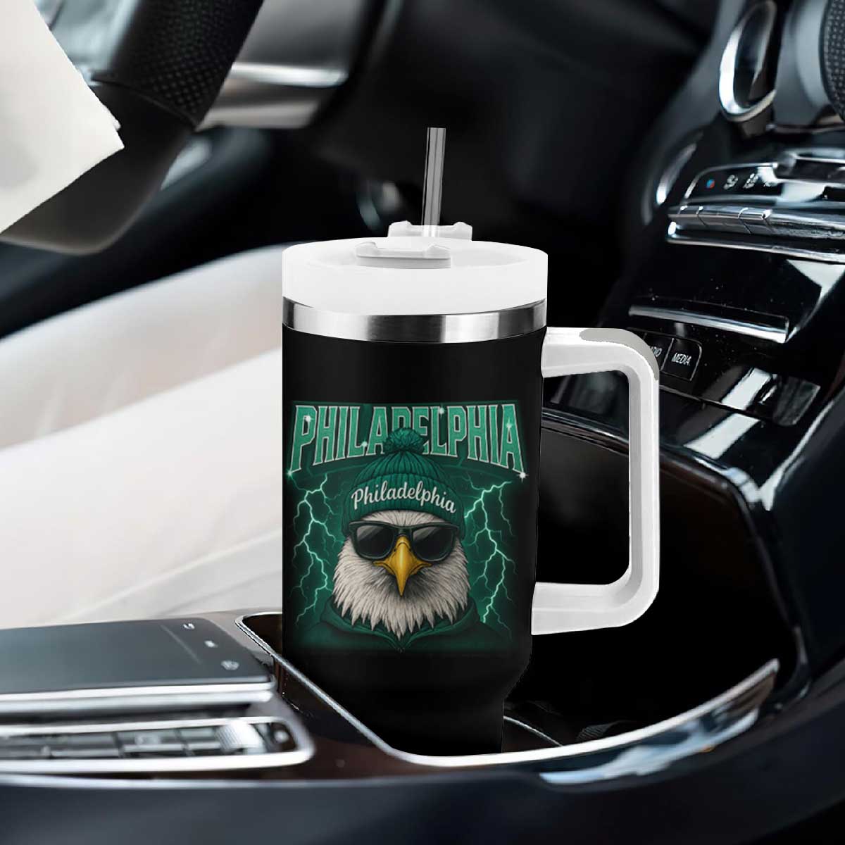 EF Game Day Tumbler With Handle Retro Bootleg Sports Fan TS10 Print Your Wear