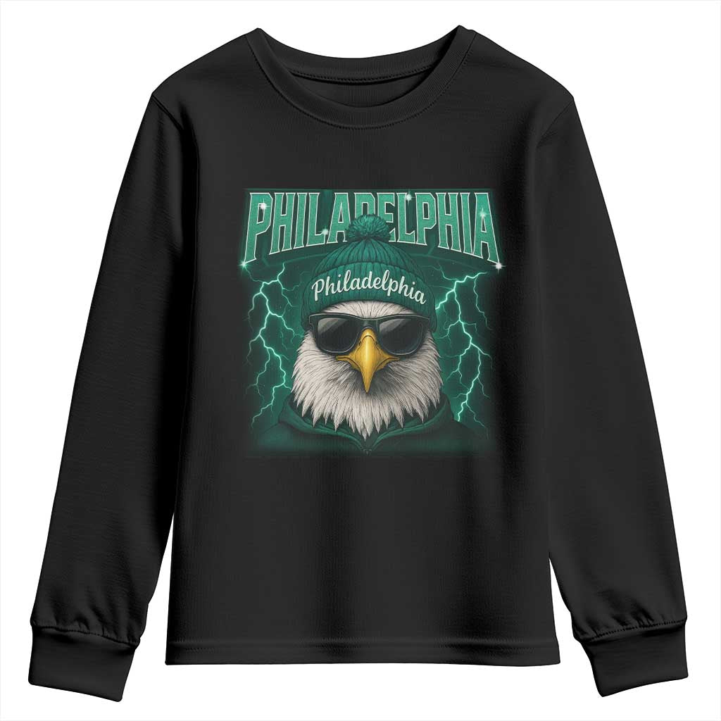 EF Game Day Youth Sweatshirt Retro Bootleg Sports Fan TS10 Black Print Your Wear