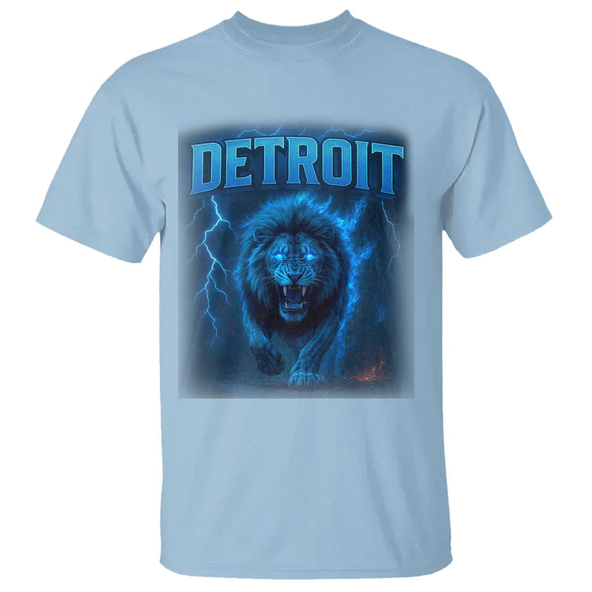 Retro LF Football T Shirt Love DFL Bootleg Vintage Rap Tee TS10 Light Blue Print Your Wear