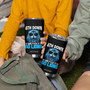 4th Down F*ck It LF Tumbler Cup Funny Bold Game Day TS10 Print Your Wear