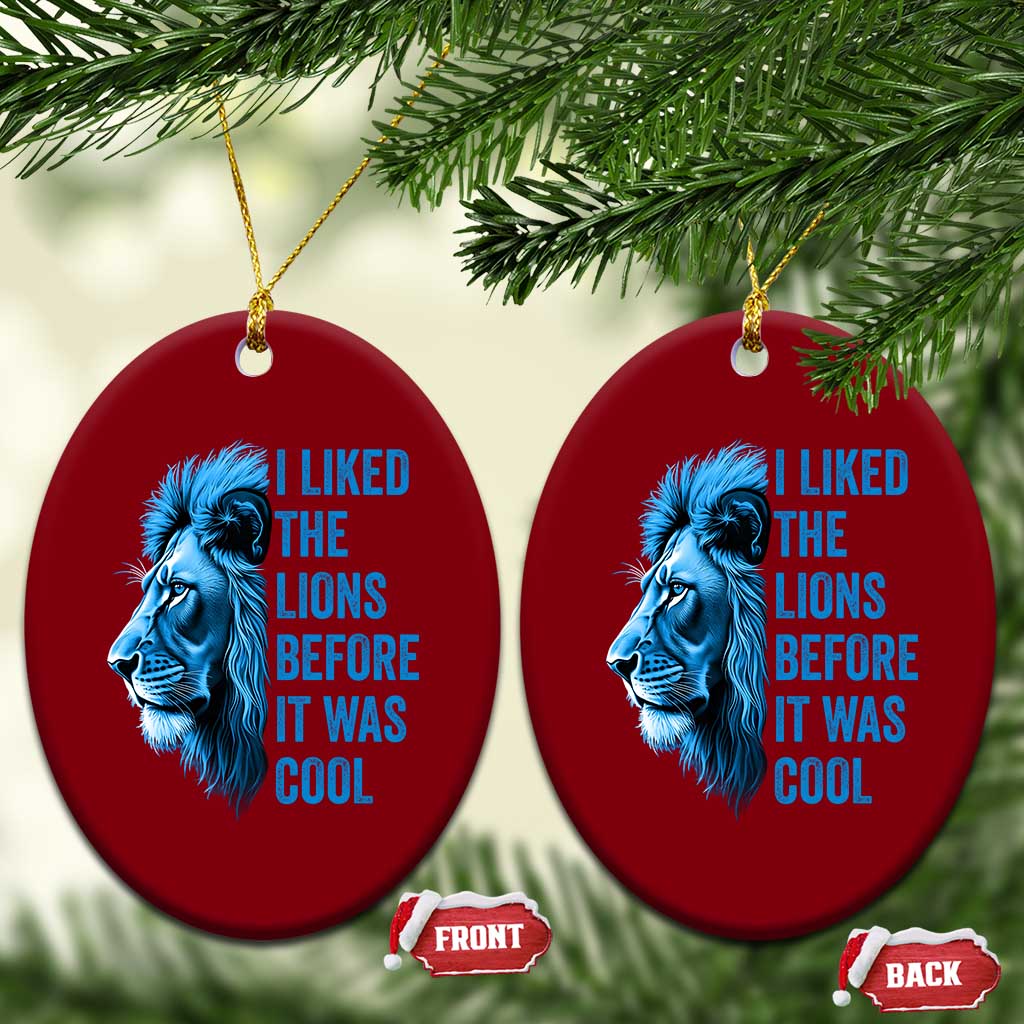 I Liked The LF Before It Was Cool Ceramic Ornament Vintage Rap Tee TS10 Print Your Wear