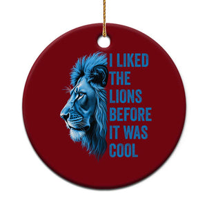 I Liked The LF Before It Was Cool Ceramic Ornament Vintage Rap Tee TS10 1pc Red Print Your Wear