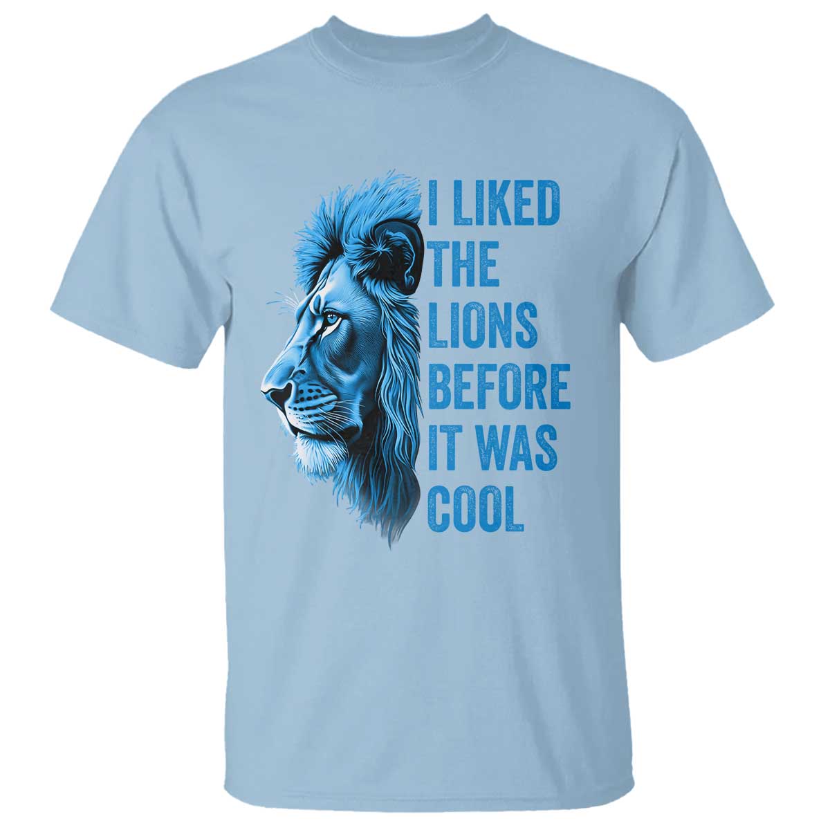 I Liked The LF Before It Was Cool T Shirt Vintage Rap Tee TS10 Light Blue Print Your Wear