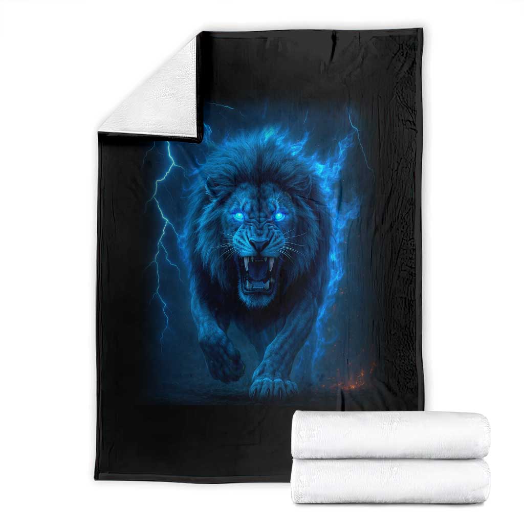 Vintage Classic Blue LF Bootleg Graphic Throw Blanket TS10 Black Print Your Wear