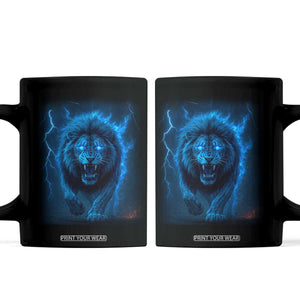 Vintage Classic Blue LF Bootleg Graphic Coffee Mug TS10 Black Print Your Wear