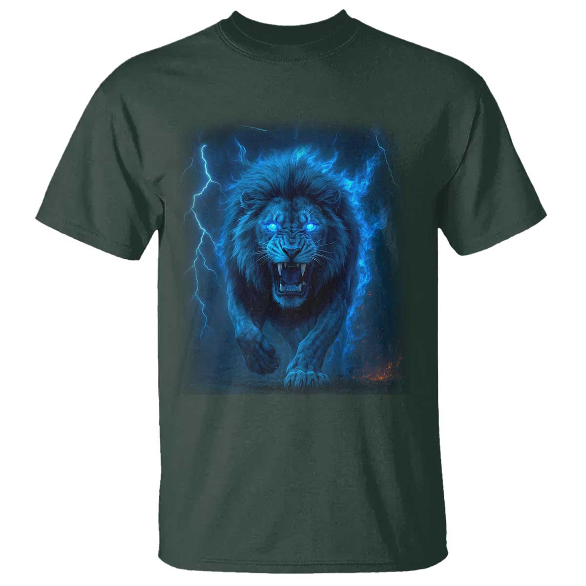 Vintage Classic Blue LF Bootleg Graphic T Shirt TS10 Dark Forest Green Print Your Wear