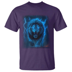 Vintage Classic Blue LF Bootleg Graphic T Shirt TS10 Purple Print Your Wear