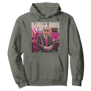 Daddy's Home Trump Pink Hoodie 2024 Take America Back Leopard TS10 Military Green Print Your Wear