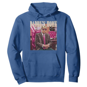 Daddy's Home Trump Pink Hoodie 2024 Take America Back Leopard TS10 Royal Blue Print Your Wear