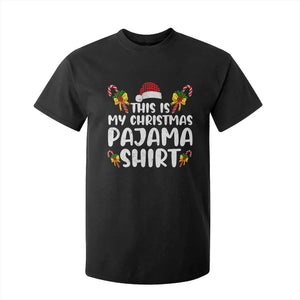 Funny Christmas T Shirt For Kid This Is My Christmas Pajama Shirt TS10 Black Print Your Wear