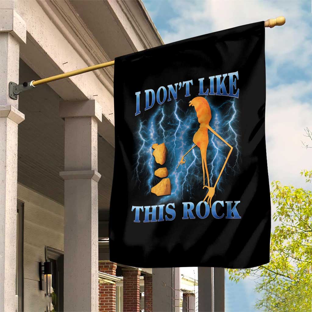 Funny Christmas Marcus The Worm Garden Flag I Don't Like This Rock Brain Rot TS10 Print Your Wear