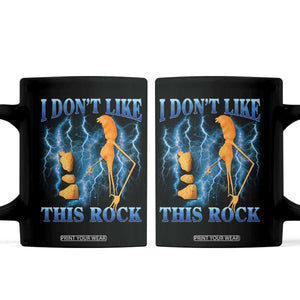 Funny Christmas Marcus The Worm Coffee Mug I Don't Like This Rock Brain Rot TS10 Black Print Your Wear