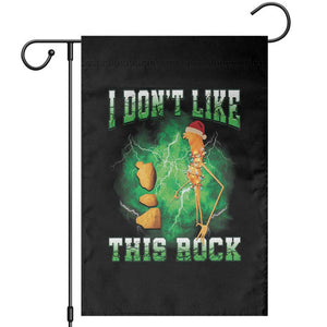 Funny Marcus The Worm Garden Flag I Don't Like This Rock Brain Rot TS10 Black Print Your Wear