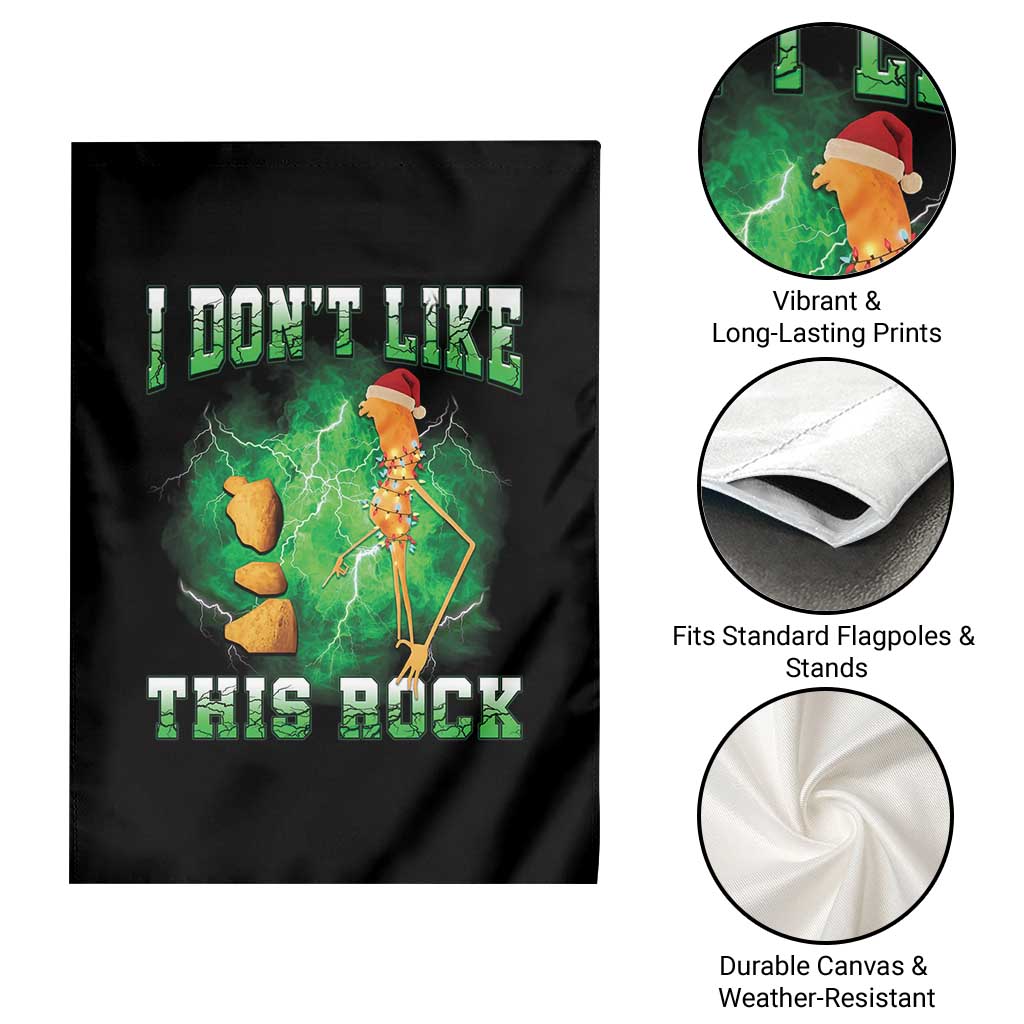 Funny Marcus The Worm Garden Flag I Don't Like This Rock Brain Rot TS10 Print Your Wear