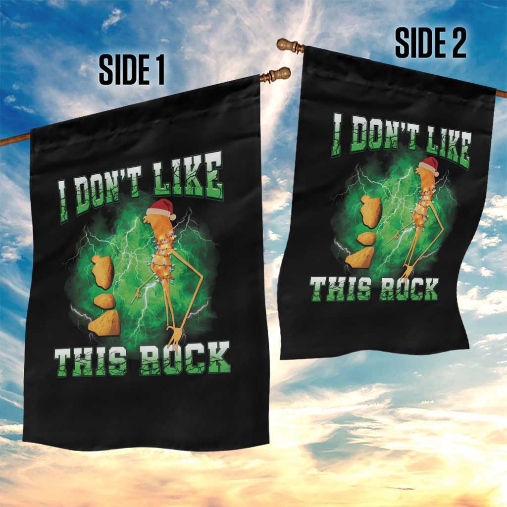 Funny Marcus The Worm Garden Flag I Don't Like This Rock Brain Rot TS10 Print Your Wear